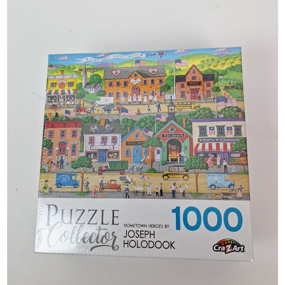 NIP: RoseArt Hometown Heroes 1000 Piece Jigsaw Puzzle